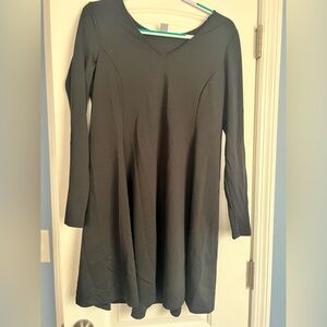 Old Navy Classic Black Long Sleeve Dress